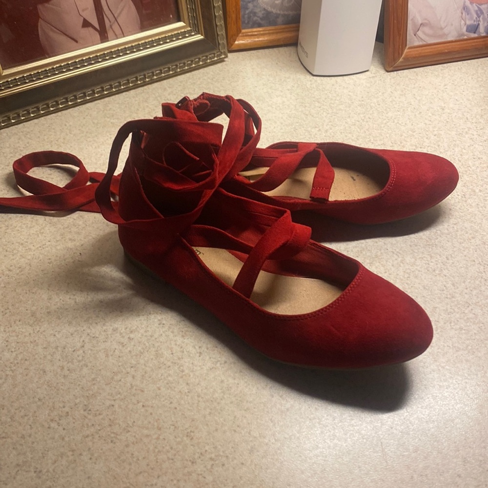 COPY - Red Ballet Flats